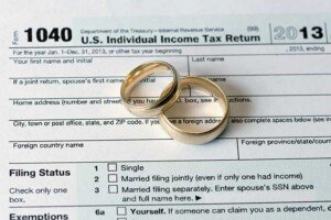 wedding rings on tax form