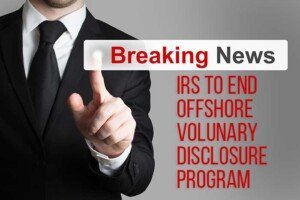 IRS to end OVDP