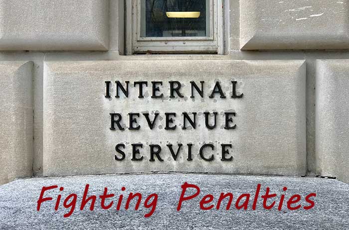 fighting IRS penalties