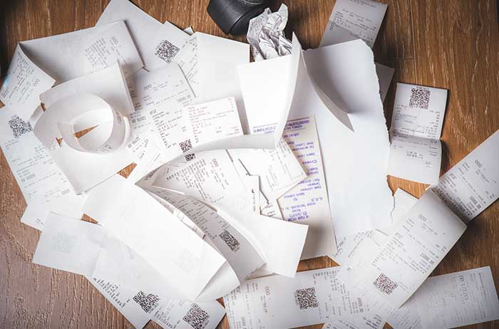 restaurants and sales tax receipts