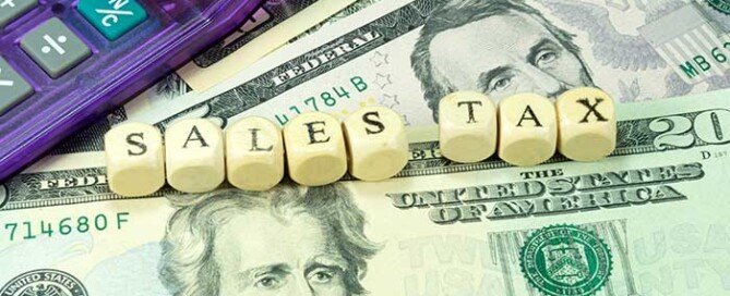 Sales Tax blocks on money