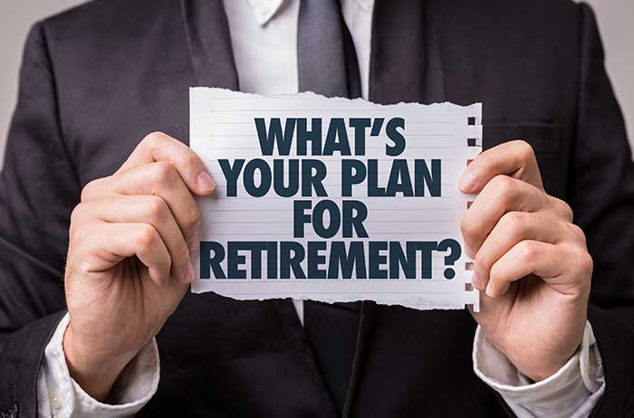 what's your plan for retirement sign